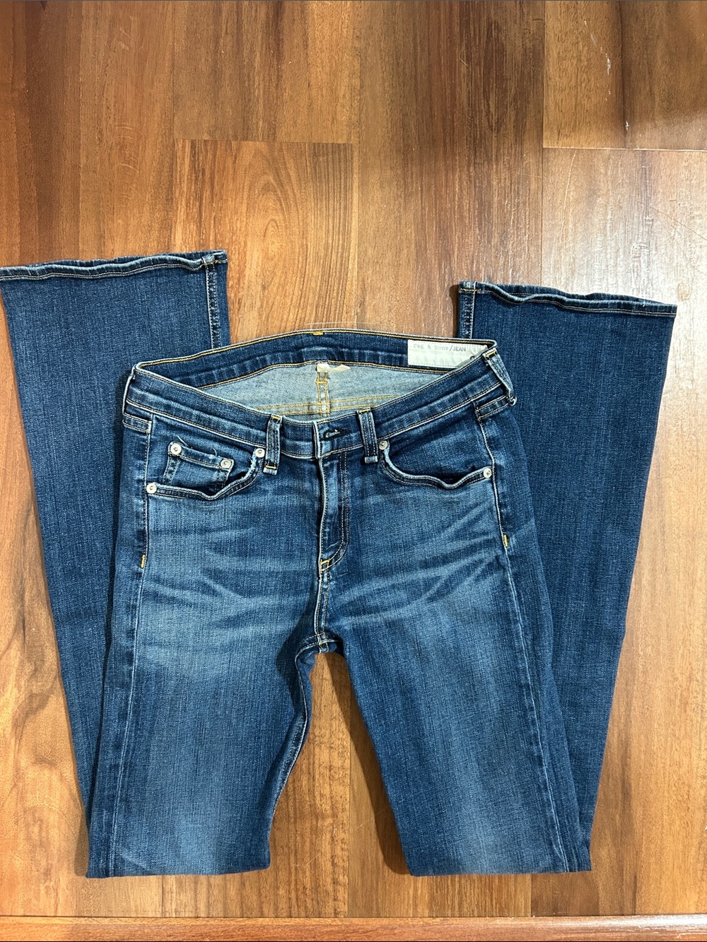 Rag and Bone Stiletto  Boot Cut Jeans